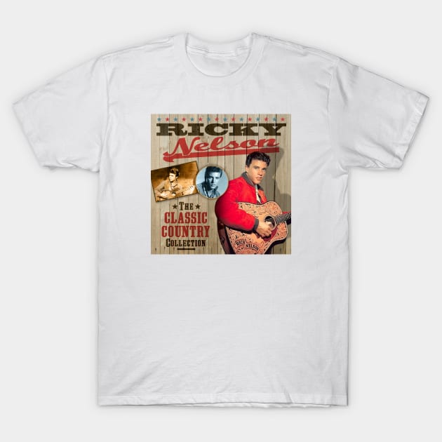 Ricky Nelson - The Classic Country Collection T-Shirt by PLAYDIGITAL2020